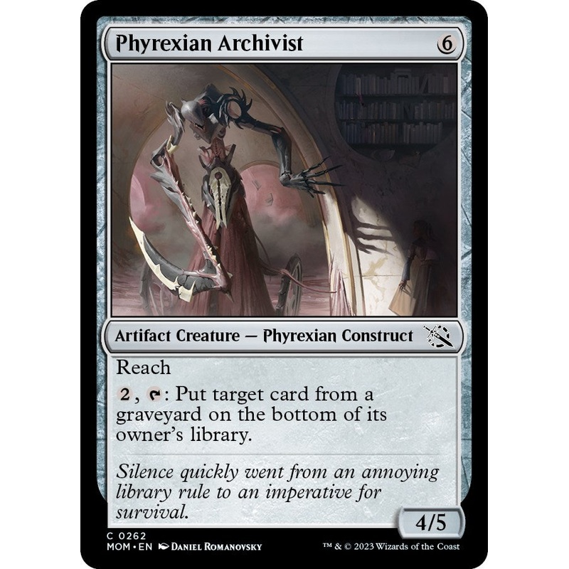 Phyrexian Archivist [MOM - 262]