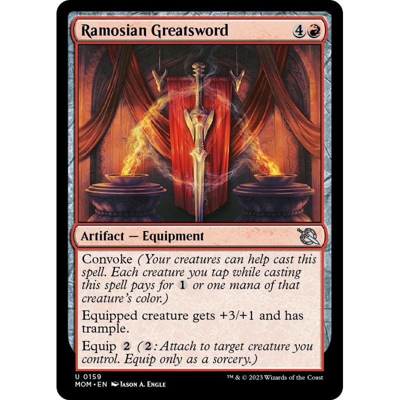 Ramosian Greatsword [MOM - 159]