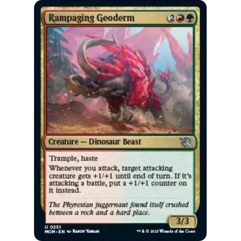 Rampaging Geoderm [MOM - 251]