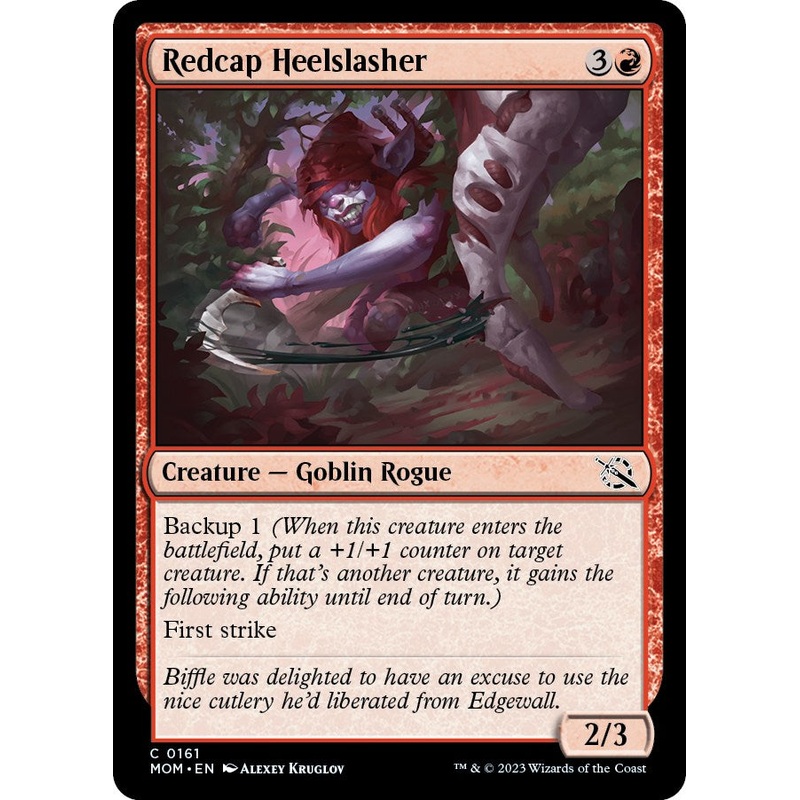 Redcap Heelslasher [MOM - 161]