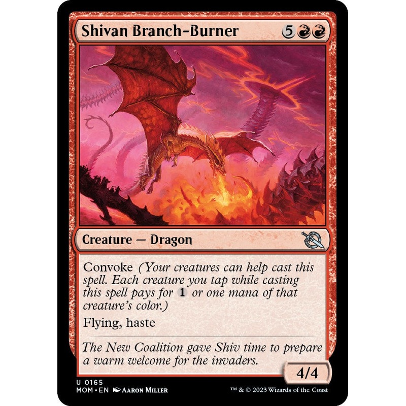 Shivan Branch-Burner [MOM - 165]