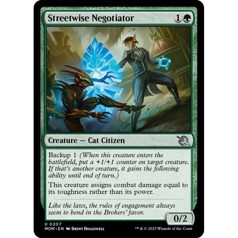 Streetwise Negotiator [MOM - 207]