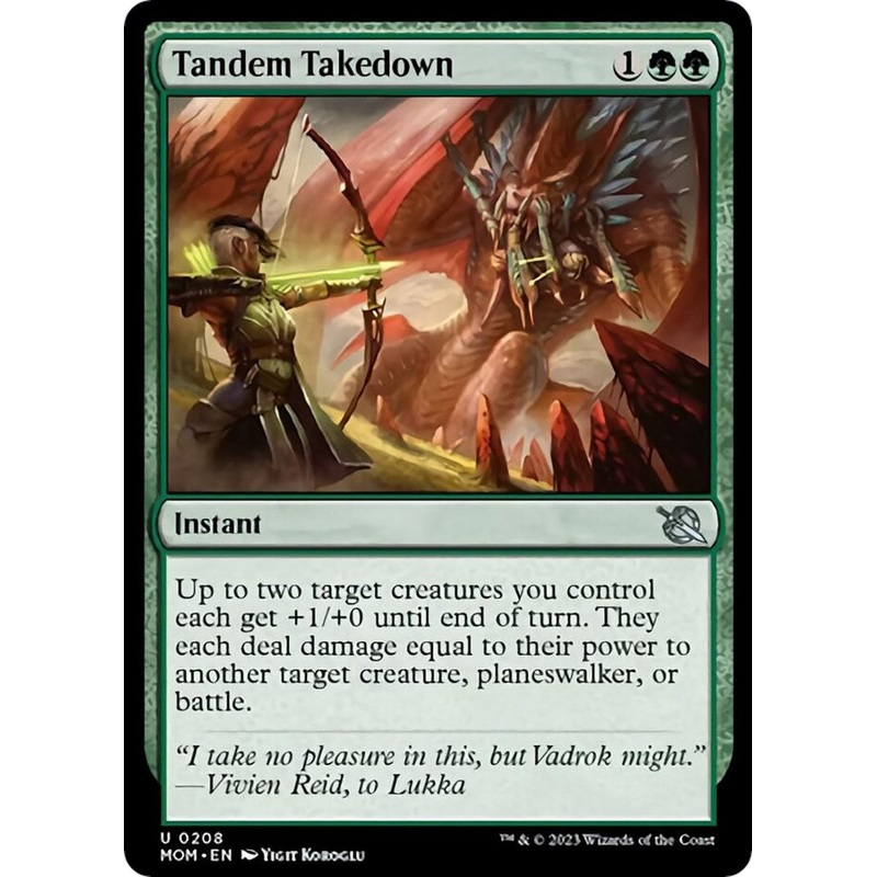 Tandem Takedown [MOM - 208]