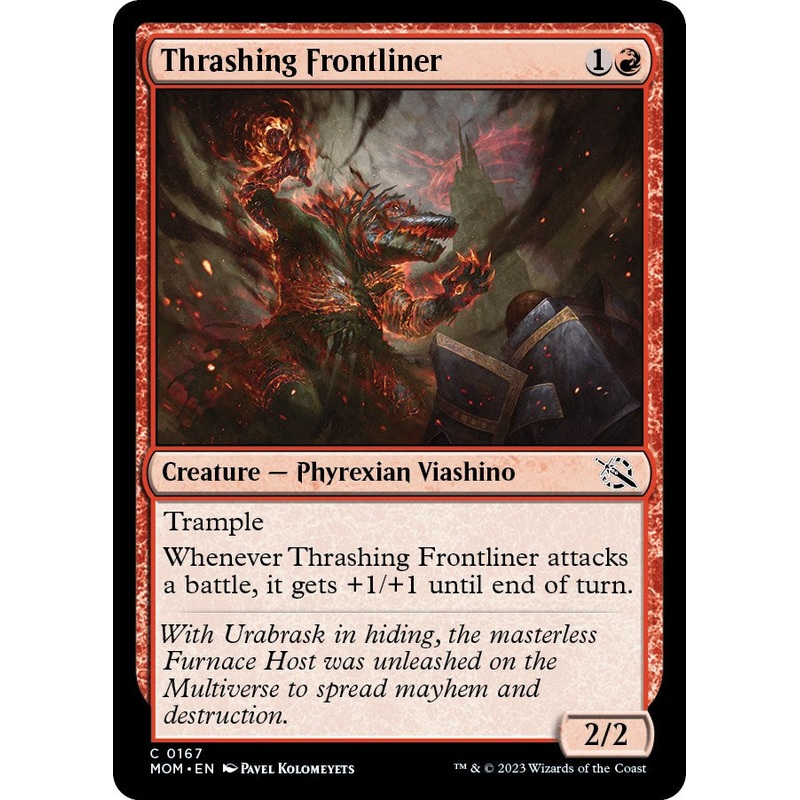 Thrashing Frontliner [MOM - 167]