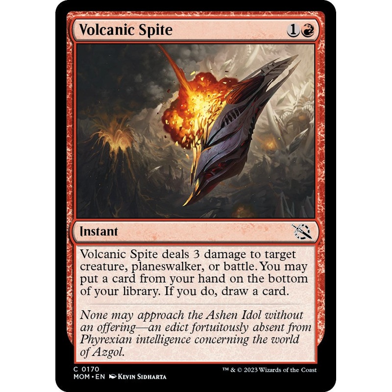Volcanic Spite [MOM - 170]