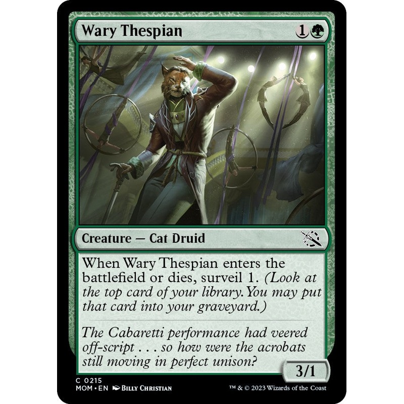 Wary Thespian [MOM - 215]