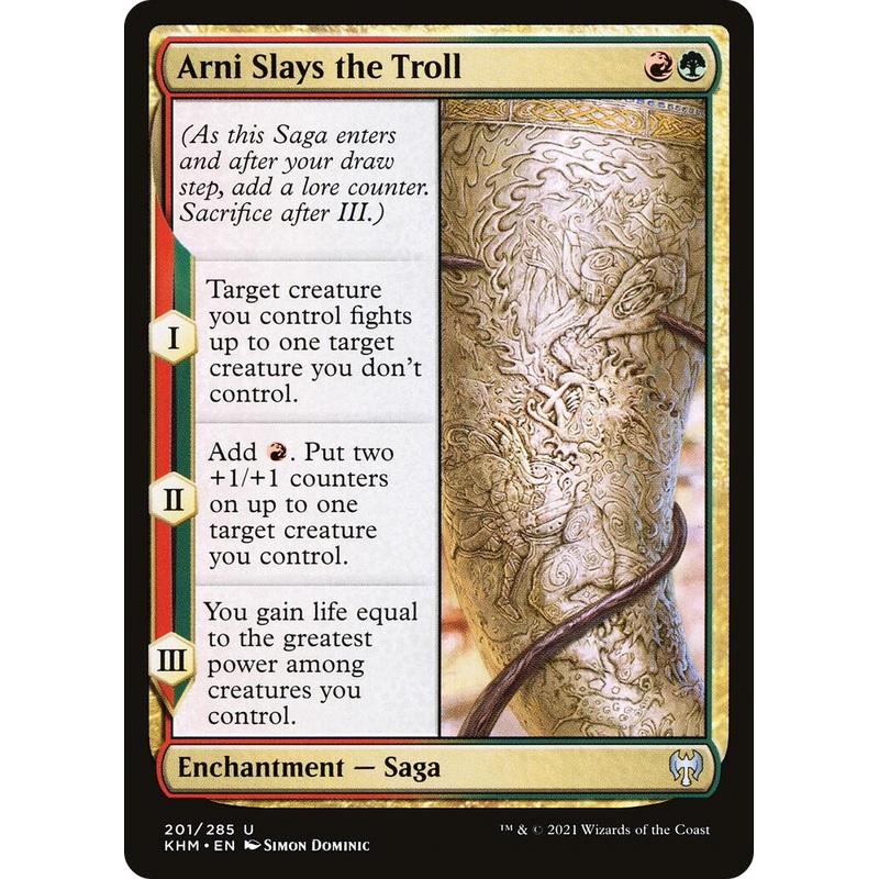 Arni Slays the Troll [KHM - 201]