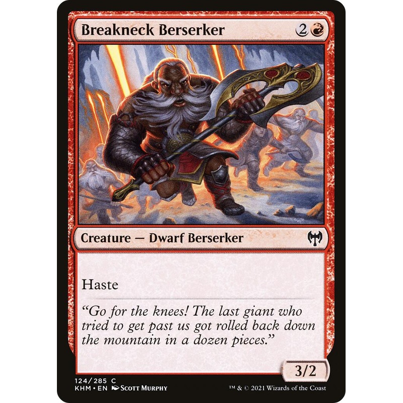 Breakneck Berserker [KHM - 124]