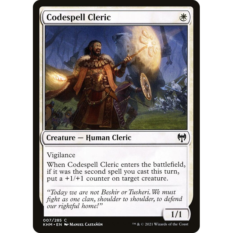 Codespell Cleric [KHM - 7]