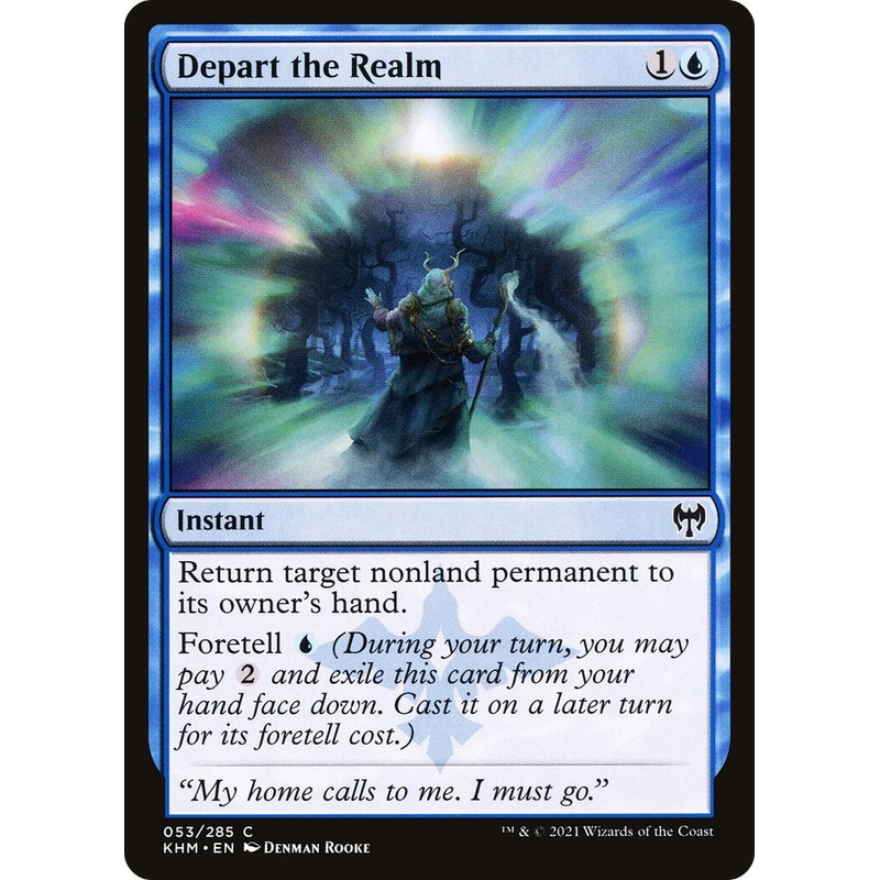 Depart the Realm [KHM - 53]