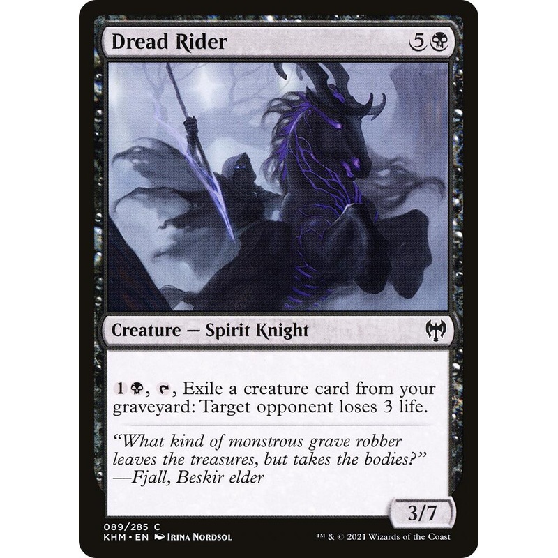 Dread Rider [KHM - 89]