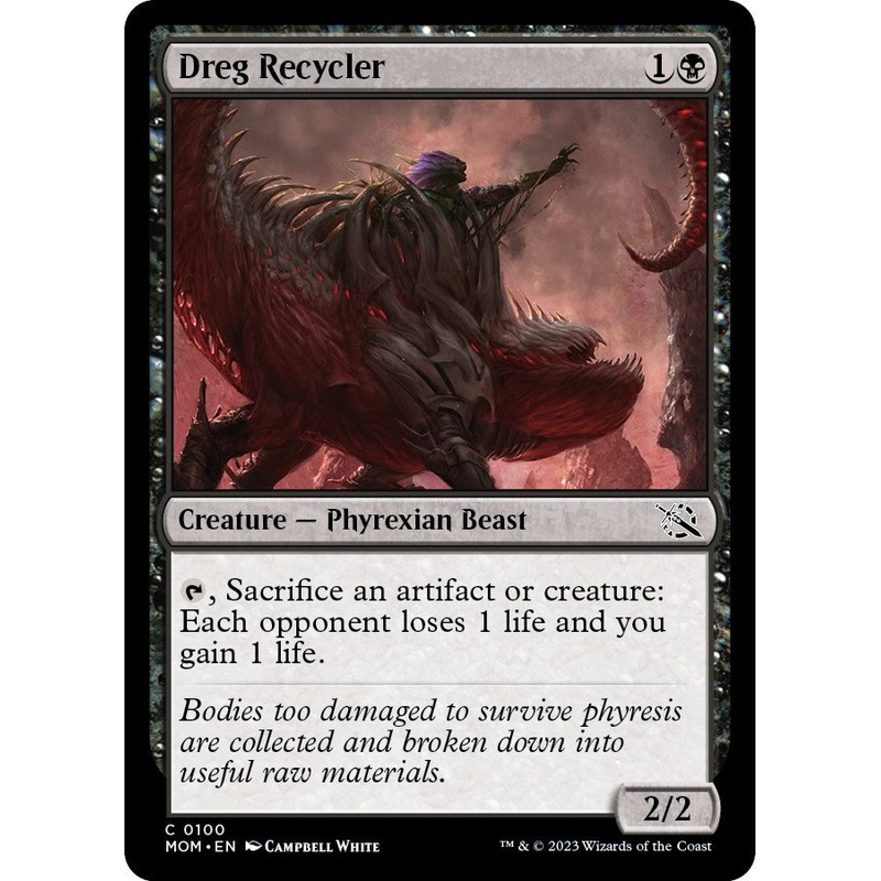 Dreg Recycler [MOM - 100]