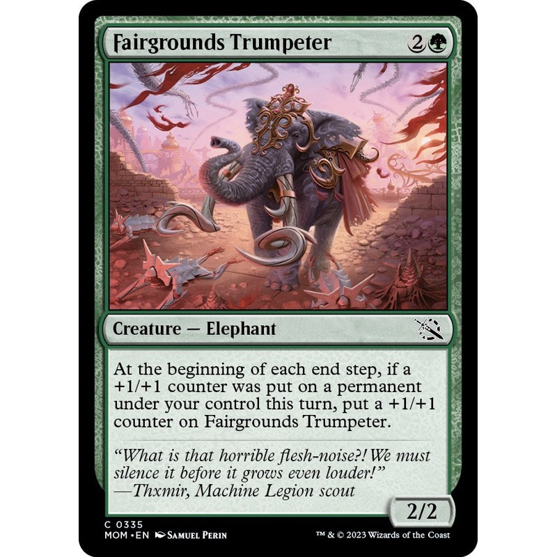 Fairgrounds Trumpeter [MOM - 335]