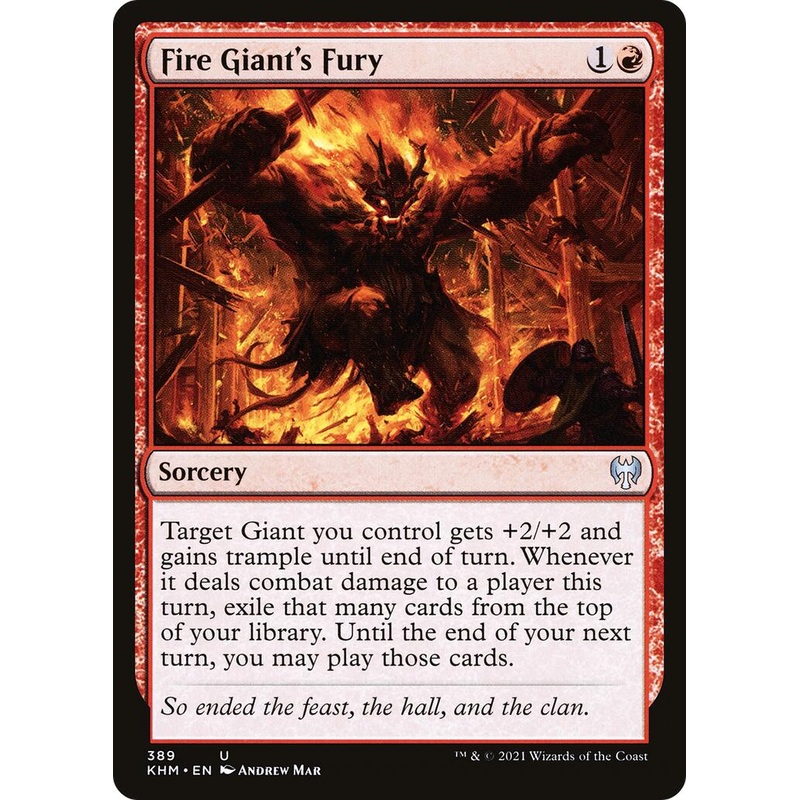 Fire Giant's Fury [KHM - 389]
