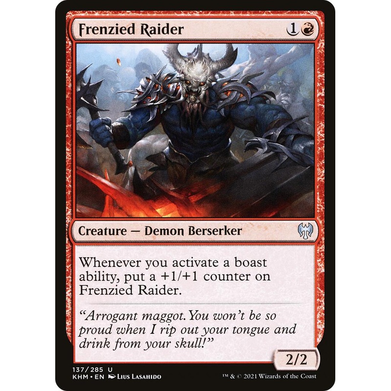 Frenzied Raider [KHM - 137]
