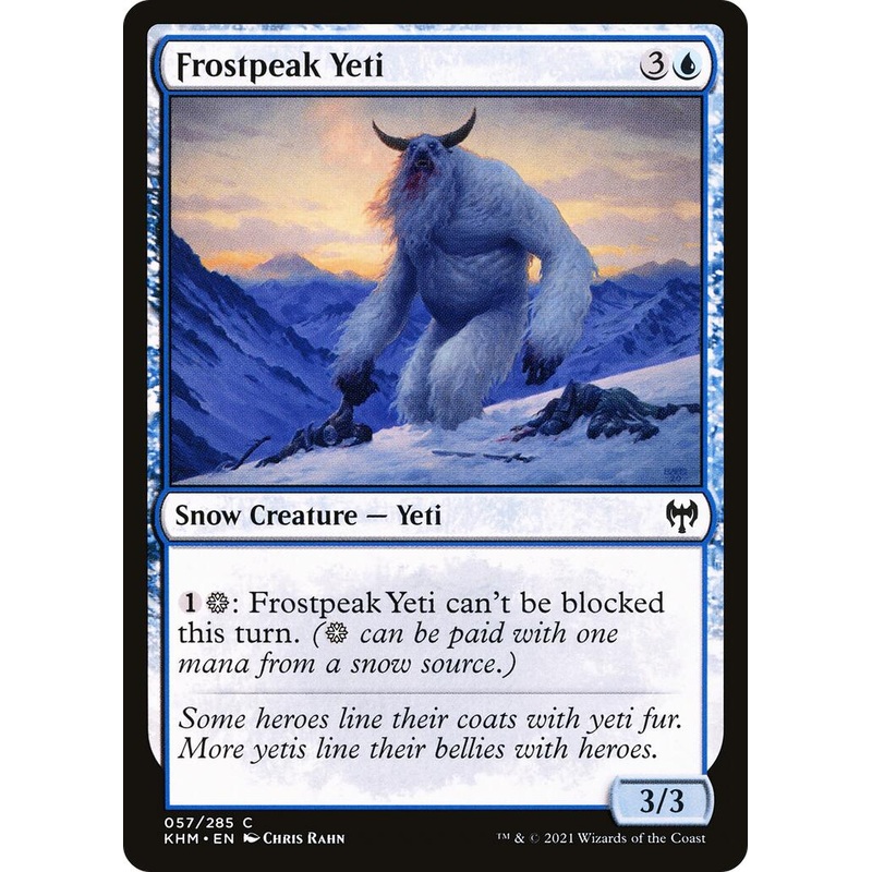 Frostpeak Yeti [KHM - 57]
