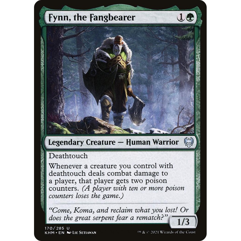 Fynn, the Fangbearer [KHM - 170]