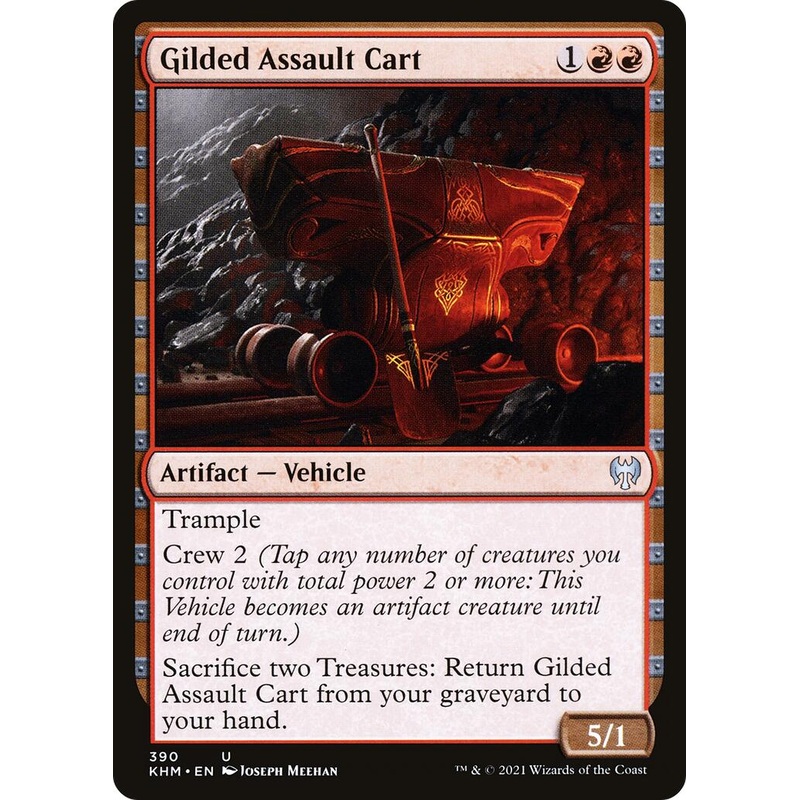 Gilded Assault Cart [KHM - 390]