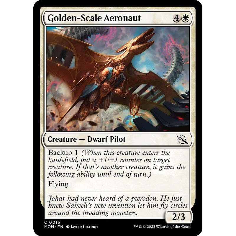 Golden-Scale Aeronaut [MOM - 15]