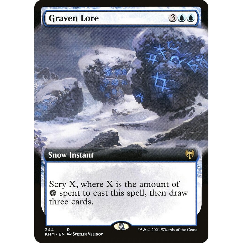 Graven Lore (Extended Art) [KHM - 344]