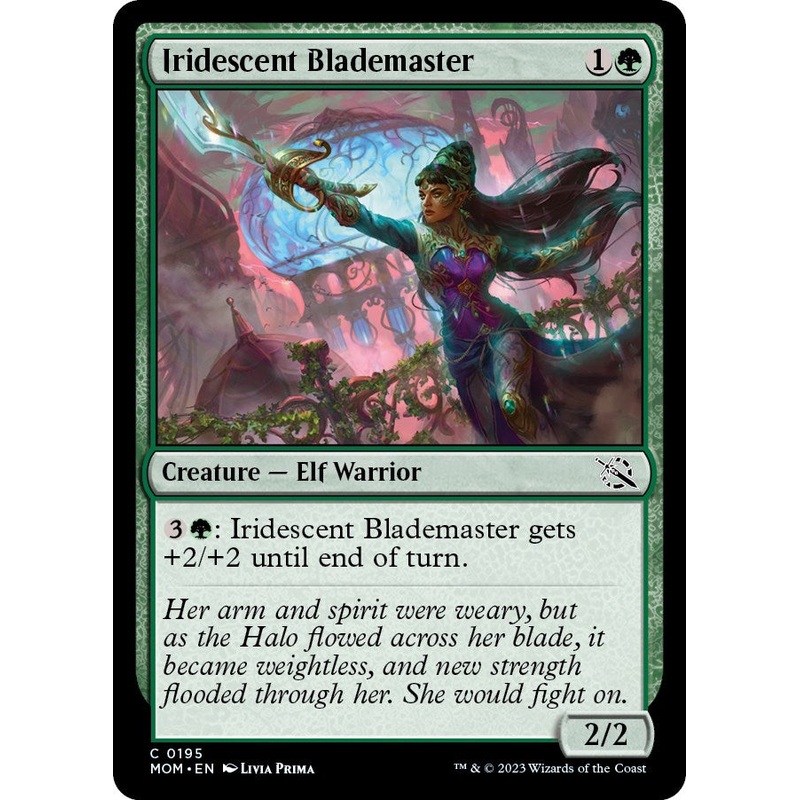 Iridescent Blademaster [MOM - 195]