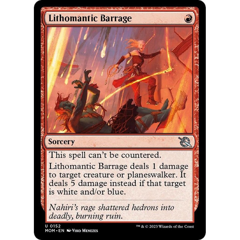 Lithomantic Barrage [MOM - 152]