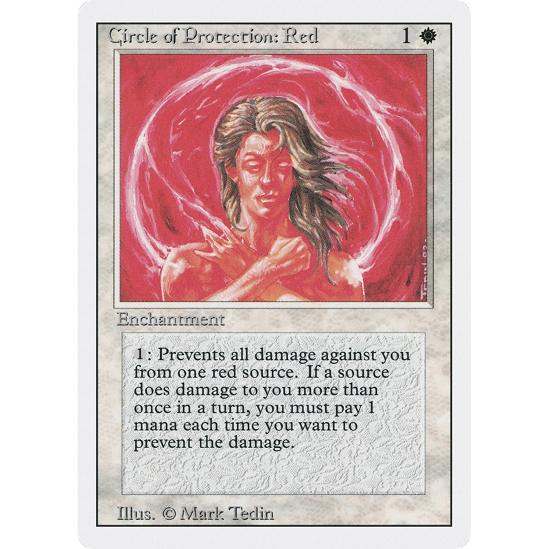 Circle of Protection: Red (3ED-) - Revised Edition
