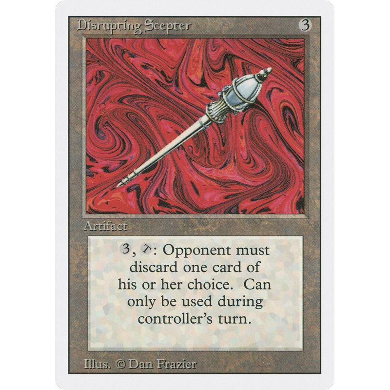 Disrupting Scepter (3ED-) - Revised Edition