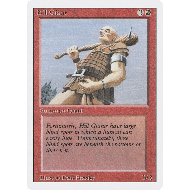 Hill Giant (3ED-) - Revised Edition