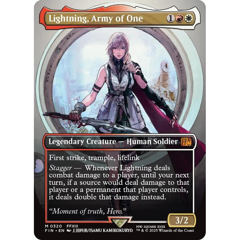 Lightning, Army of One (0320) (Borderless) [FIN - 320]