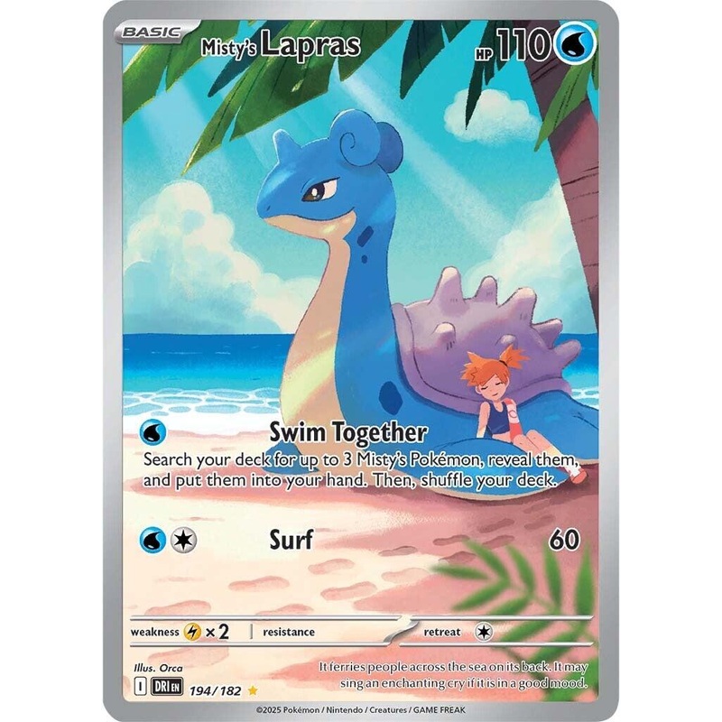 Misty's Lapras - 194/182 [DRI - 194/182]