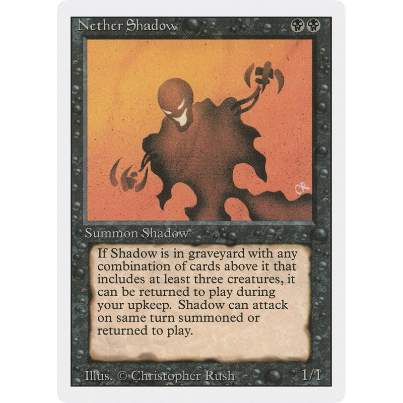 Nether Shadow (3ED-) - Revised Edition