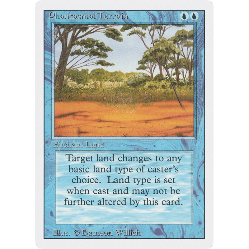 Phantasmal Terrain (3ED-) - Revised Edition