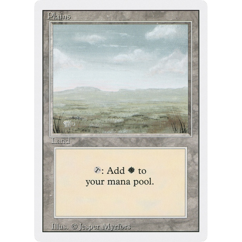 Plains (3ED-294) - Revised Edition