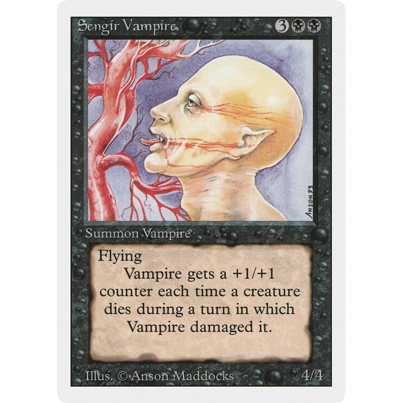 Sengir Vampire (3ED-) - Revised Edition
