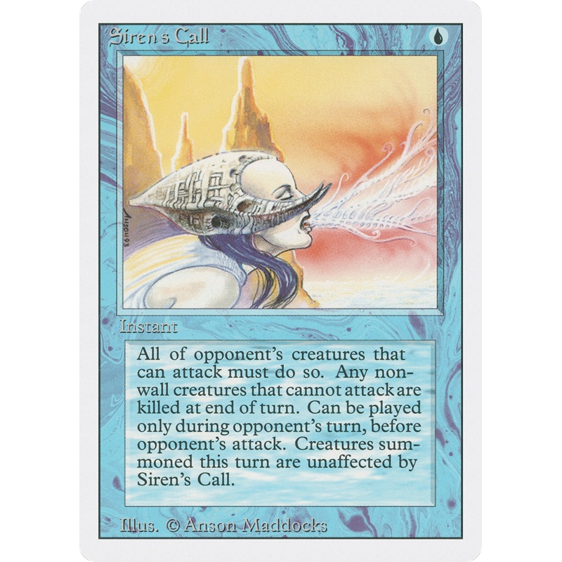 Siren's Call (3ED-) - Revised Edition