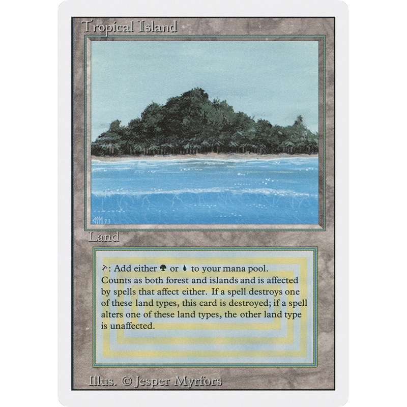 Tropical Island (3ED-) - Revised Edition