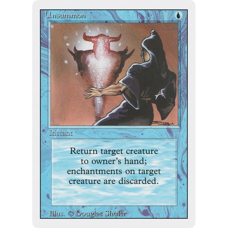 Unsummon (3ED-) - Revised Edition