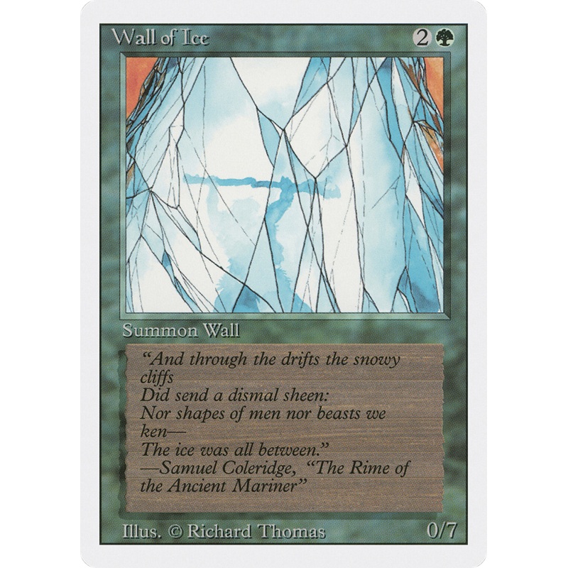 Wall of Ice (3ED-) - Revised Edition