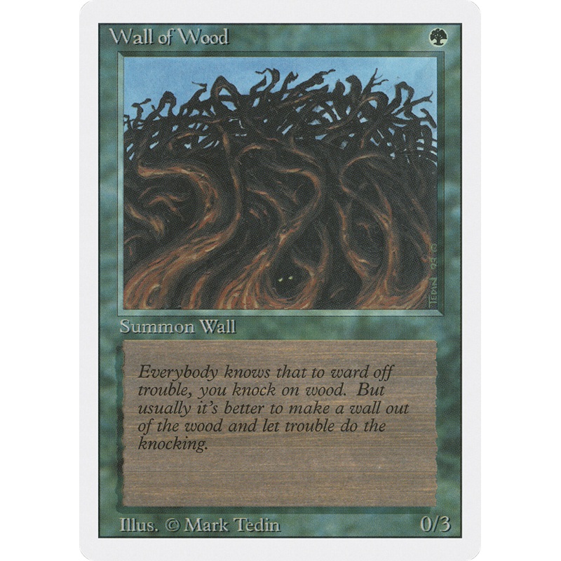 Wall of Wood (3ED-) - Revised Edition