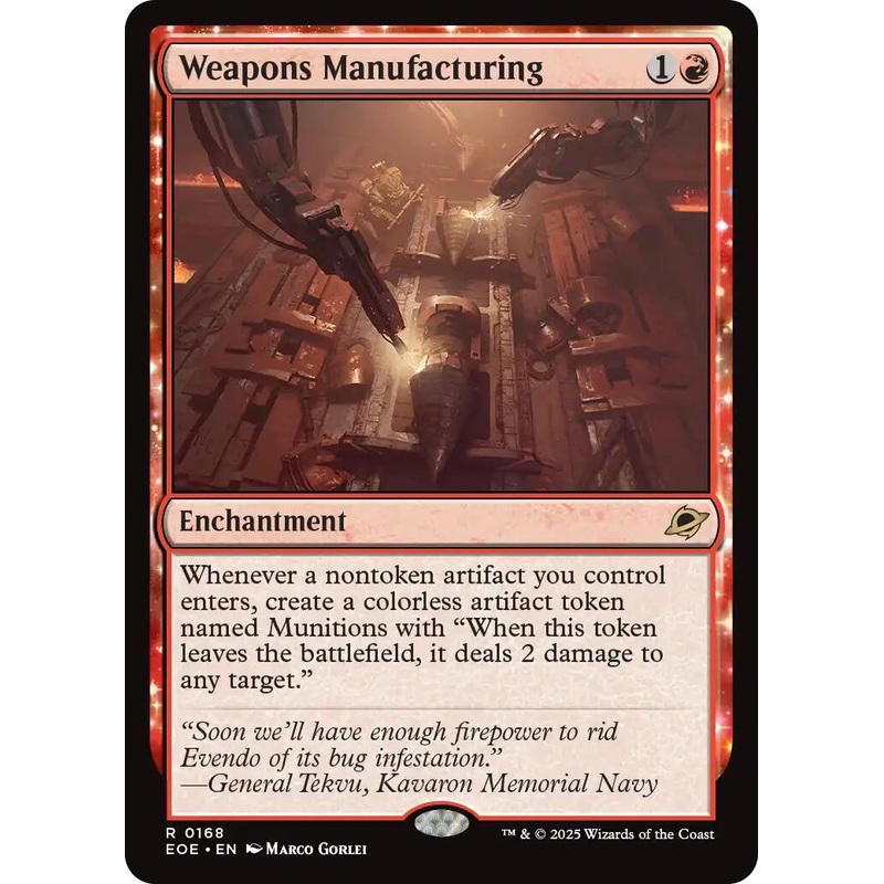 Weapons Manufacturing [EOE - 168]