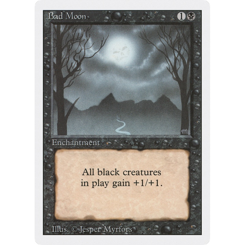 Bad Moon (3ED-) - Revised Edition