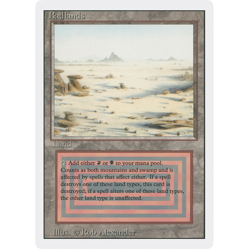 Badlands (3ED-) - Revised Edition
