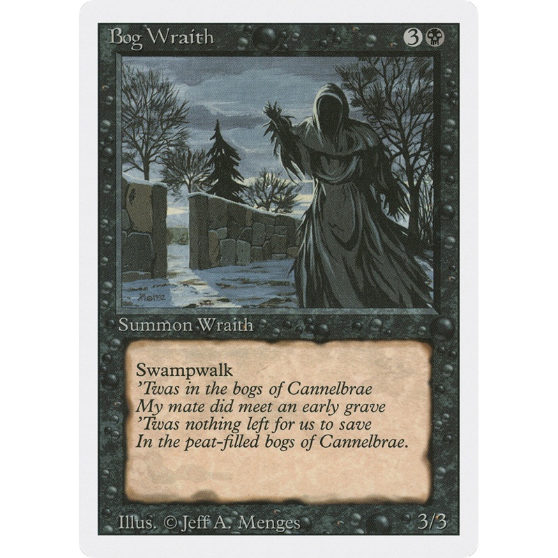 Bog Wraith (3ED-) - Revised Edition