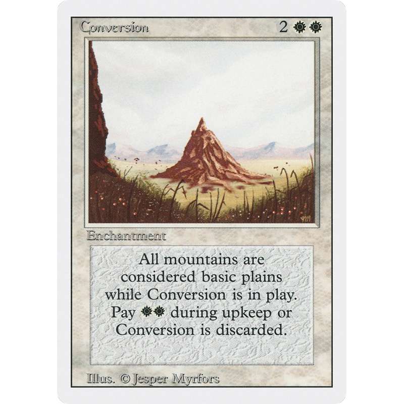 Conversion (3ED-) - Revised Edition