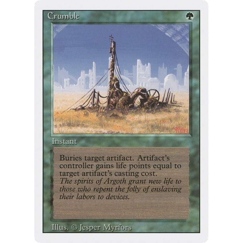 Crumble (3ED-) - Revised Edition