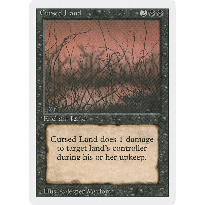Cursed Land (3ED-) - Revised Edition