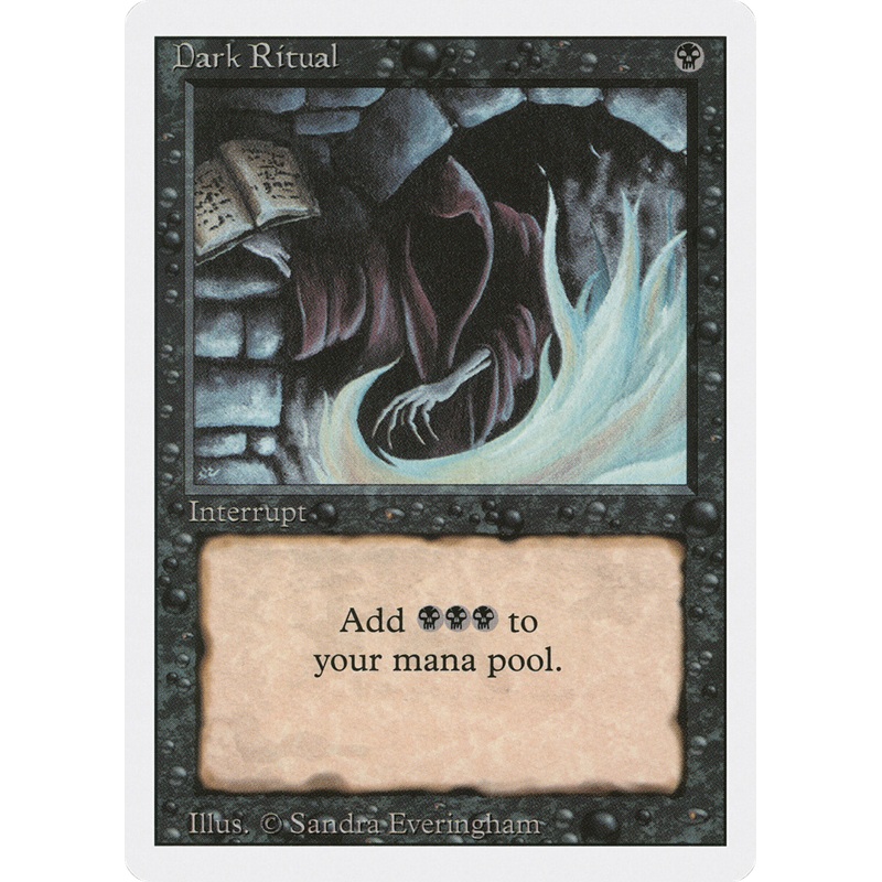 Dark Ritual (3ED-) - Revised Edition