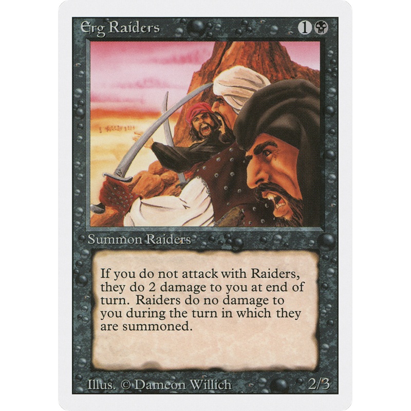 Erg Raiders (3ED-) - Revised Edition