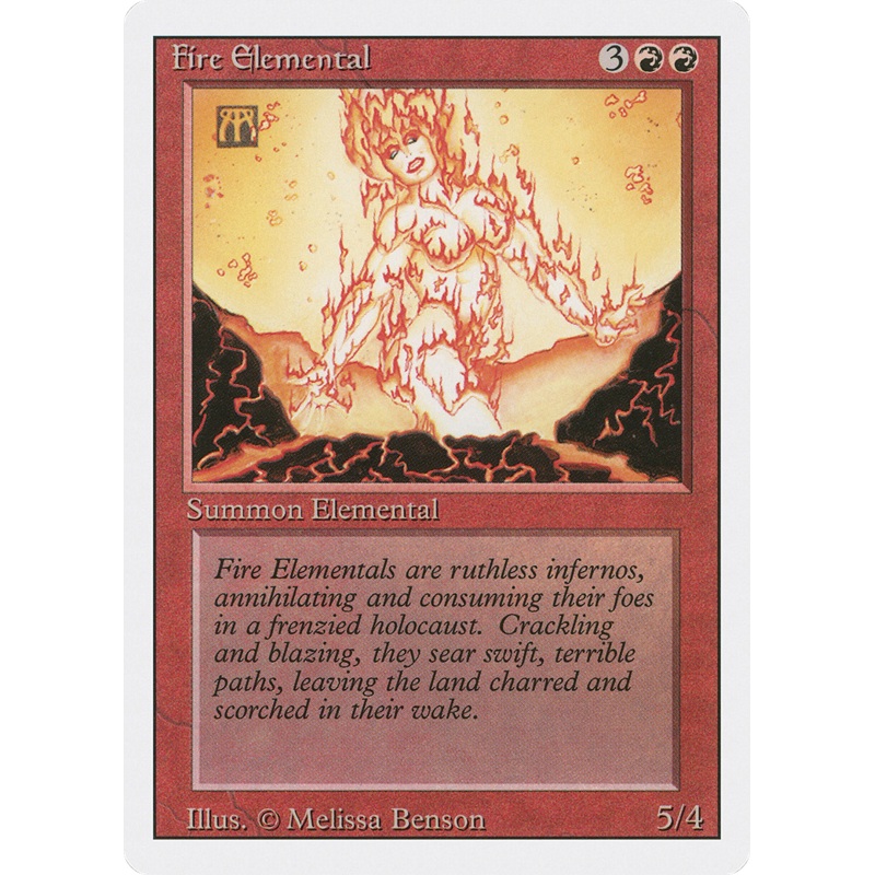 Fire Elemental (3ED-) - Revised Edition
